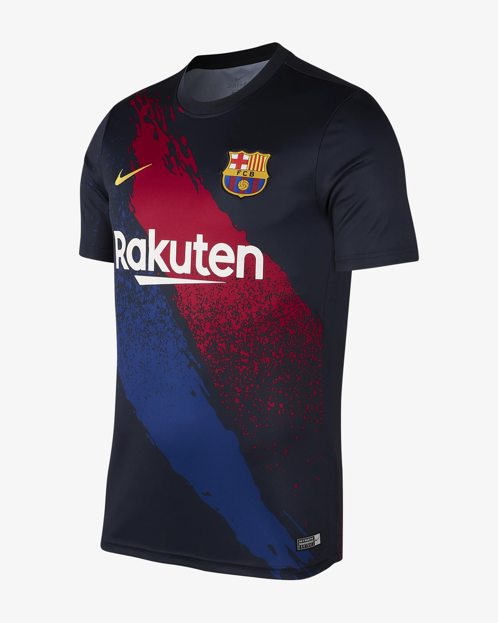 Imposible Resplandor hijo Camiseta Nike F.C. Barcelona Calentamiento 19/20