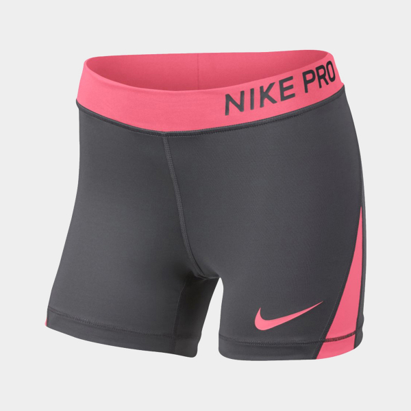 Malla corta niña Nike Pro Gris/Rosa FUT 13