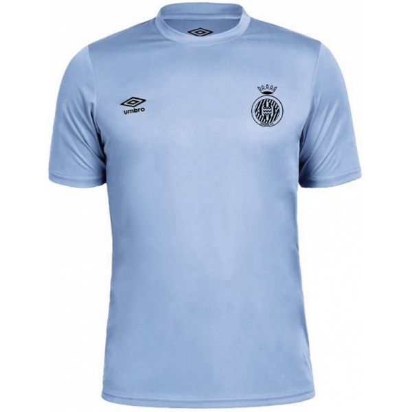 saludo Serafín motivo Camiseta entrenamiento Girona F.C. Azul