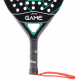 Pala de pádel Joma Game Jr. negro/turquesa